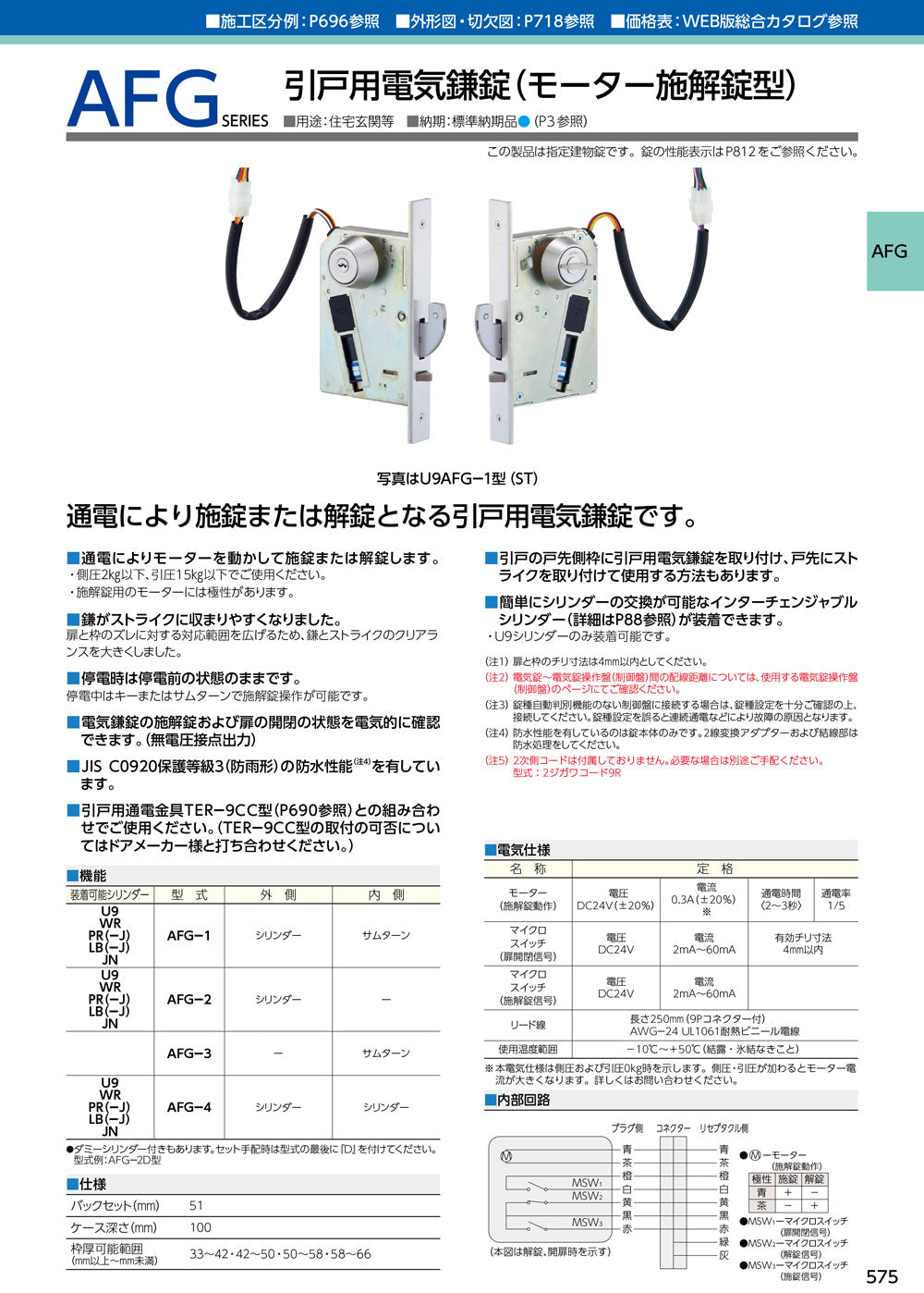 MIWA U9 AFG-1 BT51 DT33〜41