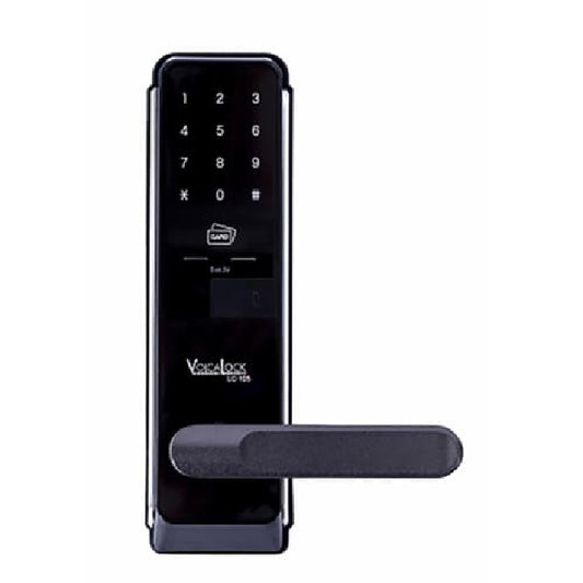 LOCK MAN 暗証番号式デジタルドアロックLC-105（リモコン無し）レバーハンドル錠前